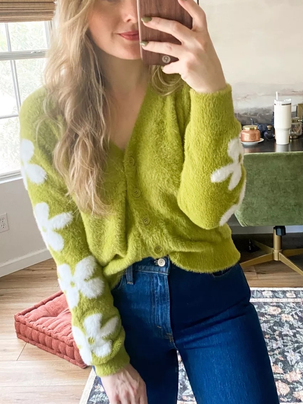 All In Favor Fuzzy Cardigan